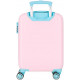 TROLLEY DA VIAGGIO DISNEY RAPUNZEL ROSA VALIGIA ABS 4RUOTE 33X50X20CM BAGAGLIO A MANO DA CABINA 2CHIUSURE A COMBINAZIONI