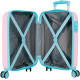 TROLLEY DA VIAGGIO DISNEY RAPUNZEL ROSA VALIGIA ABS 4RUOTE 33X50X20CM BAGAGLIO A MANO DA CABINA 2CHIUSURE A COMBINAZIONI