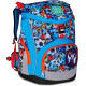 ZAINO SCUOLA SJ GANG UPDOWN SOFT GRS SJ GANG TINYPATCH BOY 28X41X15+7CM ERGONOMICS SEVEN JUNIOR ITALY