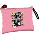 TAYLOR SWIFT CELEBRITY ICONS POCHETTE CON ZIP E MANIGLIA BUSTINA PORTATUTTO SCUOLA E DA VIAGGIO 27X15CM MARTINCART ITALY