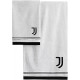 SET SPUGNA 2 PEZZI FC JUVENTUS 1 ASCIUGAMANO 60X100CM + 1 OSPITE 40X60CM 100%COTONE PRODOTTO UFFICIALE HERMET ITALY