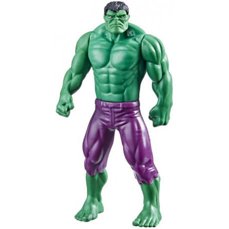 FIGURA HULK SUPER EROE MARVEL 15CM GIOCATTOLO IN PLASTICA STATUETTA SUPER EROE MARVEL HASBRO OFFICIAL PRODUCT