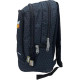 ZAINO DREAM ALL BLACK ORGANIZZATO SCUOLA STUMBLE GUYS 39X23X44CM 3 ZIP NERO CON STAMPA PERSONAGGI POOL OVER TINTA UNITA