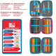 ASTUCCIO SCUOLA 3 ZIP A LIBRO NINNA E MATTI 44PZ.18MATITE 4.0MM 18PENNARELLI+PENNA CANCELLABILE+PENNA 6COL.+6 ACCESSORI