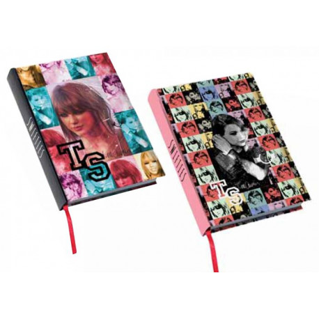 TAYLOR SWIFT CELEBRITY ICONS LIBRODIARIO SCUOLA PER SCRIVERE I TUOI APPUNTI E I TUOI SEGRETI OFFICIAL MARTINCART ITALY