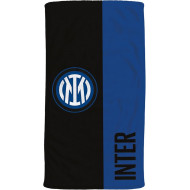 TELO MARE FC INTERNAZIONALE 70X140CM IN SPUGNA MORBIDA 100% COTONE ARTICOLI DA MARE E DA PISCINA PRODOTTO UFFICIALE HERM