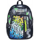 SEVEN ZAINO SCUOLA DUAL DETACH DOPPIO SCOMPARTO 1 STACCABILE ZAINO SPRINT PAINT BOY 30X44X24CM 32L TASCHE PC E BORRACCIA