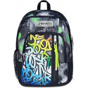 SEVEN ZAINO SCUOLA DUAL DETACH DOPPIO SCOMPARTO 1 STACCABILE ZAINO SPRINT PAINT BOY 30X44X24CM 32L TASCHE PC E BORRACCIA
