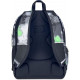 SEVEN ZAINO SCUOLA DUAL DETACH DOPPIO SCOMPARTO 1 STACCABILE ZAINO SPRINT PAINT BOY 30X44X24CM 32L TASCHE PC E BORRACCIA