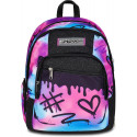 SEVEN ZAINO SCUOLA DUAL DETACH DOPPIO SCOMPARTO 1 STACCABILE ZAINO MULTICOLOR GIRL 30X44X24CM 32L TASCHE PC E BORRACCIA
