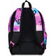 SEVEN ZAINO SCUOLA DUAL DETACH DOPPIO SCOMPARTO 1 STACCABILE ZAINO MULTICOLOR GIRL 30X44X24CM 32L TASCHE PC E BORRACCIA