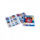ALBUM CARD 10 FOGLI DA 9 TASCHE 90 TASCHE 90/180 CARDS 6X9,5CM INSERIMENTO LATERALE ANTI CADUTA PORTA FIGURINE FAVORIT