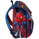 ZAINO SCUOLA ESTENSIBILE SPIDER MAN HANG TIME MARVEL 27X41X22CM ZAINO UOMO RAGNO ORIGINAL BLUE RED SEVEN ITALY