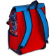 ZAINO SCUOLA ESTENSIBILE SPIDER MAN HANG TIME MARVEL 27X41X22CM ZAINO UOMO RAGNO ORIGINAL BLUE RED SEVEN ITALY