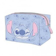 BUSTINA NECESSER STITCH 3D DISNEY ORIGINAL BUSTINA PORTATUTTO 18X10X8CM C/ZIP UTILE PER PALESTRA PISCINA E TEMPO LIBERO