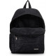ZAINO SCUOLA AMERICANO COMIX LUREX NERO GLITTER 30X40X17CM 24 LITRI 1 ZIP 1+1TASCA CON ZIP COMIX PANINI SCUOLA ITALY