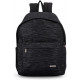 ZAINO SCUOLA AMERICANO COMIX LUREX NERO GLITTER 30X40X17CM 24 LITRI 1 ZIP 1+1TASCA CON ZIP COMIX PANINI SCUOLA ITALY