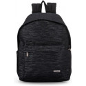 ZAINO SCUOLA AMERICANO COMIX LUREX NERO GLITTER 30X40X17CM 24 LITRI 1 ZIP 1+1TASCA CON ZIP COMIX PANINI SCUOLA ITALY
