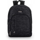 ZAINO SCUOLA ORGANIZZATO COMIX LUREX NERO GLITTER 32X43X23CM 31L 3 ZIP 2 TASCHE CON ZIP PANINI SCUOLA ITALY