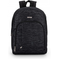 ZAINO SCUOLA ORGANIZZATO COMIX LUREX NERO GLITTER 32X43X23CM 31L 3 ZIP 2 TASCHE CON ZIP PANINI SCUOLA ITALY