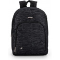 ZAINO SCUOLA ORGANIZZATO COMIX LUREX NERO GLITTER 32X43X23CM 31L 3 ZIP 2 TASCHE CON ZIP PANINI SCUOLA ITALY