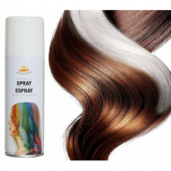 BOMBOLETTA SPRAY BIANCA PER CAPELLI HAIR COLOUR WHITE 80GR 125ML TRUCCO PER TRAVESTIMENTI SCENE E SPETTACOLI VARI