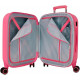 TROLLEY DA VIAGGIO STITCH PLAYFUL DISNEY ABS 4RUOTE 38X55X20CM VALIGIA BAGAGLIO A MANO DA CABINA CHIUSURE A COMBINAZIONI