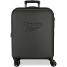 TROLLEY DA VIAGGIO REEBOK FRANKLIN IN ABS 4 DOPPIE RUOTE 2 ZIP ESPANDIBILE VALIGIA CABINA 40X55X20CM CHIUSURE A COMBINAZ