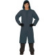 COSTUME CARNEVALE THE GAMER TG M TUNICA GRIGIA CON CAPPUCCIO TRAVESTIMENTI A TEMA FILM SQUID GAME NON ORIGINAL NO ACCESS