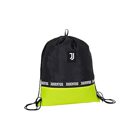 SEVEN EASY BAG ZAINETTO A SACCA CON SPALLACCI FC JUVENTUS BIANCONERO 46X35CM MAGIC TEAM PRODOTTO UFFICIALE SEVEN ITALY