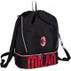 SEVEN BACKPACK AC MILAN 1899 GLORIOUS HISTORY SAKKY ZAINO 45X32X20CM UTILE PER VIAGGI PALESTRA PISCINA OFFICIAL PRODUCT