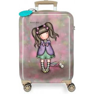 TROLLEY GORJUSS SANTORO LONDON WISHPERED KEY 38X54X20CM VALIGIA ABS BAGAGLIO A MANO DA STIVA CHIUSURA A COMBINAZIONI