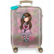 TROLLEY DA VIAGGIO GORJUSS SANTORO LONDON NUTRACKER VALIGIA ABS DA CABINA 4 DOPPIE RUOTE 37X20X55CM CHIUSURE TSA