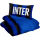PARURE COPRIPIUMINO 1 PIAZZA FC INTERNAZIONALE OFFICIAL PRODUCT SACCO COPRIPIUMINO 155X200CM FEDERA 50X80CM 100% COTONE