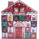 CALENDARIO DELL"AVVENTO CASETTA SANTA"S TOY FACTORY TOYS SHOP 24 CASSETTI DECORAZIONI NATALIZIE ASPETTANDO NATALE