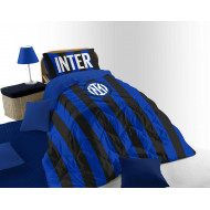 TRAPUNTA 1 PIAZZA FC INTERNAZIONALE OFFICIAL PRODUCT 170X280CM IMBOTTITURA 100%POLIESTERE HERMET MILANO ITALY