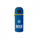 SEVEN FC INTERNAZIONALE BUSTINA SCUOLA CILINDRO IN SILICONE 1 ZIP SUPERIORE A FORMA DI PALLONE 19X6CM OFFICIAL PRODUCT