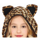 COSTUME CARNEVALE BAMBINA LEOPARDO 3/4ANNI VESTITO COMPLETO GIACCA C/CAPPUCCIO CAMICIA GUANTI SCALDAMUSCOLI NO ACCESSORI