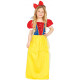 COSTUME CARNEVALE PRINCIPESSA DEL BOSCO 3/4 ANNI VESTITO PER TRAVESTIMENTI A TEMA FAVOLE BIANCANEVE ABITO NO ACCESSORI