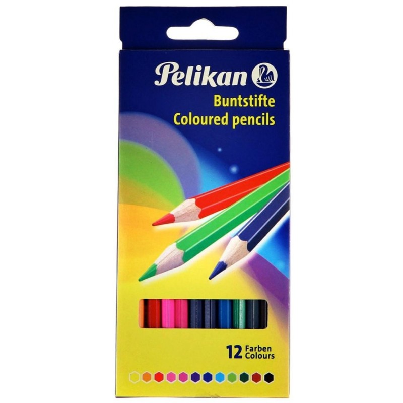 12 Matite Colorate Arcobaleno 4-in-1 + 12 Gomme Morbide Colorate – Set Cancelleria Creativa Per Adulti