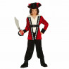 COSTUME PIRATA BABY 3/4 ANNI VESTITO DI CARNEVALE COMPLETO DI 4 PEZZI CAPPELLO/GIACCA/CINTURONE/PANTALONE NO ACCESSORI
