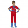 COSTUME CARNEVALE NINJA GUERRIERO 3/4ANNI VESTITO COMPLETO MAGLIA PANTALONI POLSIN.C/STIVALI DRAGONBALL GOKUNO ACCESSORI