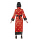 KIMONO COSTUME CINESE DONNA VESTITO E CINTURA PER TRAVESTIMENTI DI CARNEVALE SPETTACOLI A TEMA ORIENTALE CINA NO ACCESS.
