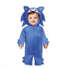 COSTUME HEDGEDOG SONICO 12/18 MESI VESTITO CARNEVALE RICCIO BLU COMPLETO TUTONE CON CAPPUCCIO ANIMALI NO ACCESSORI