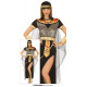 COSTUME CARNEVALE EGIZIANA TG.M 42/44 VESTITO CLEOPATRA ABITO E CINTURA PER TRAVESTIMENTI ANTICO EGITTO NO ACCESSORI