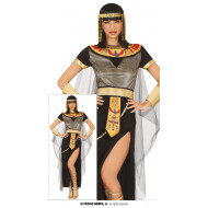 COSTUME CARNEVALE EGIZIANA TG.M 42/44 VESTITO CLEOPATRA ABITO E CINTURA PER TRAVESTIMENTI ANTICO EGITTO NO ACCESSORI