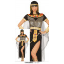 COSTUME CARNEVALE EGIZIANA TG.M 42/44 VESTITO CLEOPATRA ABITO E CINTURA PER TRAVESTIMENTI ANTICO EGITTO NO ACCESSORI