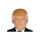 MASCHERA CARNEVALE IN LATTICE MR.PRESIDENT U.S.A.DONALD TRUMP PRESIDENTE STATI UNITI D AMERICA MASCHERA COPRICAPO GUIRCA