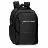 ZAINO ORGANIZZATO MOVOM TRIMMED NERO 33X45X18CM DA LAVORO VIAGGIO E SCUOLA TASCA PORTA PC E FASCIA AGGANCIO PER TROLLEY