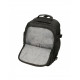 ZAINO BORSA DA VIAGGIO E DA LAVORO 2 CERNIERE MOVOM FOSTER NERO 30X44X18CM MULTITASCHE CON FASCIA AGGANCIO TROLLEY